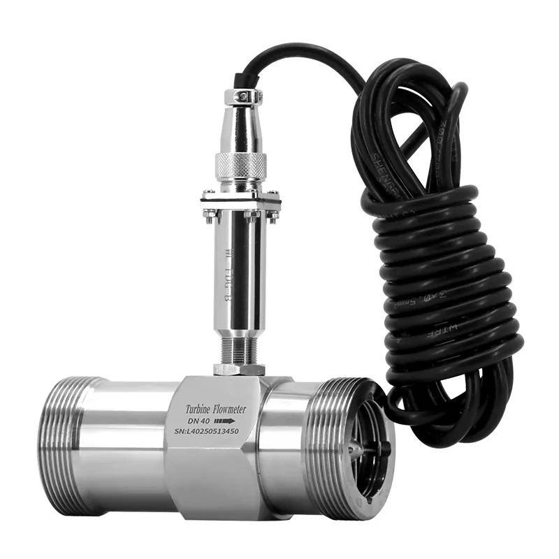 thread turbine flow meter for electronic water flow meter